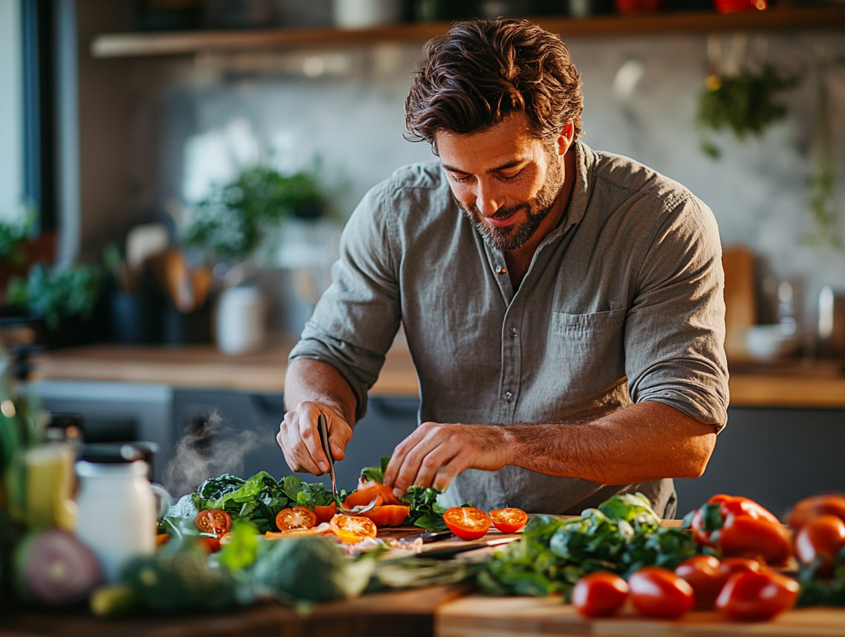 Чоловік, який тренується - символ сили та розвитку